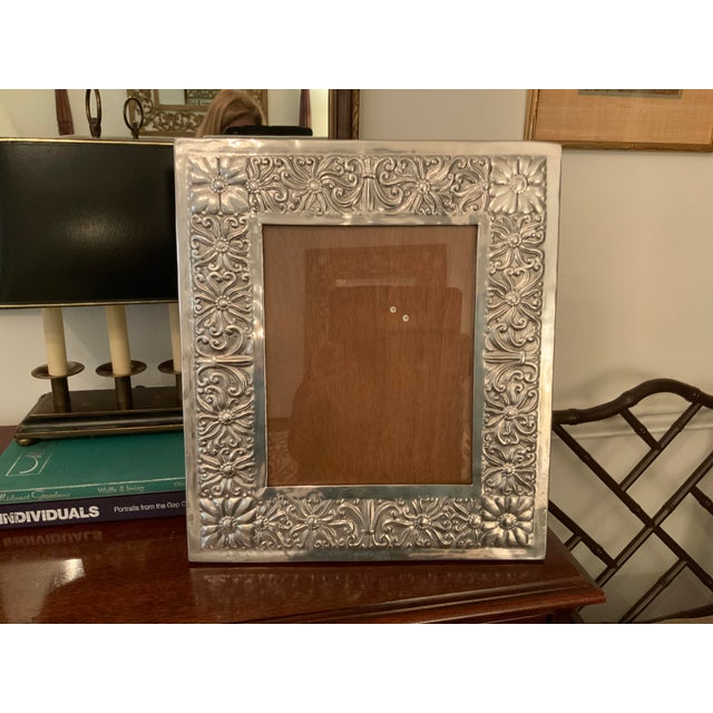 Large Silver Picture Frame Chairish