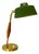 32966 Desk Lamp in Brass & Elm by Bertil Brisborg for Nordiska Kompaniet, Sweden, 1950s For Sale