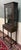 Jacobean Antique English Oak Jacobean Revival Barley Twist Bookcase Display Cabinet 1900s For Sale - Image 3 of 18