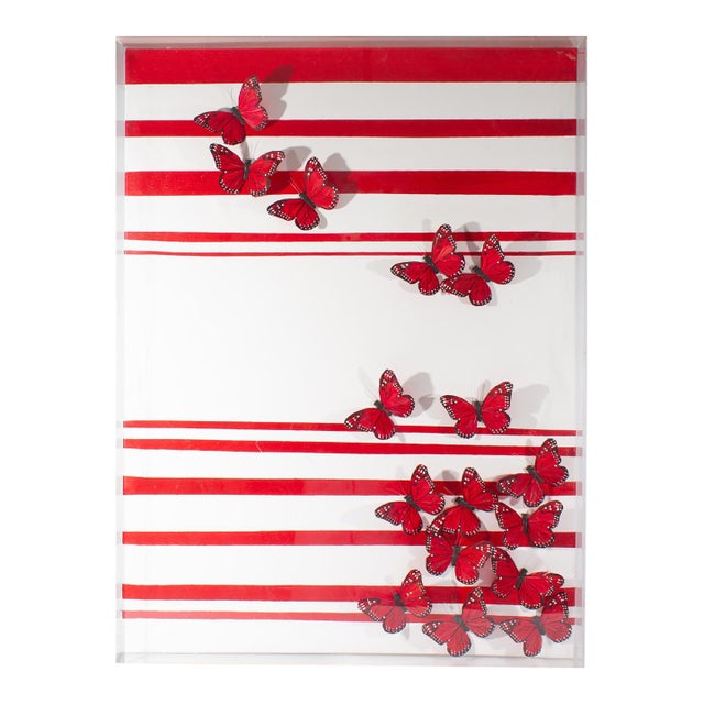 2013 "Notes" Mixed Media Painting and Wall Sculpture by Nadine Kalachinkoff For Sale