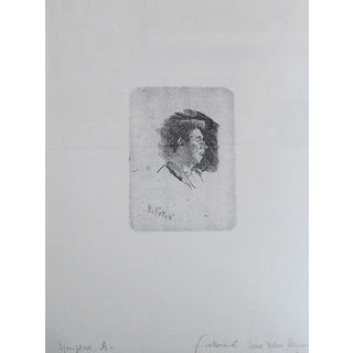 Giovanni Fattori, Singing Boy, Etching For Sale