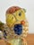 1980s Vintage Large Majolica Porcelain Parrot Figurine For Sale - Image 5 of 14