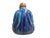 Fine Chinese Shiwan-Style Ceramic Luohan Amitabha in Deep Sea Glaze For Sale - Image 10 of 13