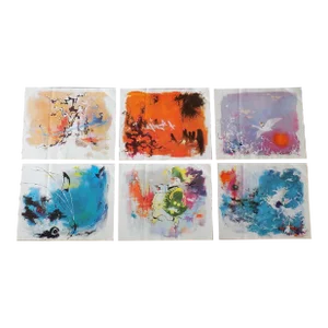 Vintage Abstract Expressionist Otto Nielsen Lithographs - Set of 6