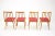 Wood Dining Chairs, 1960s, Set of 4 For Sale - Image 7 of 13