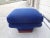 Blue French Mid-Century Modern Ottoman Attributed to Pierre Paulin For Sale - Image 8 of 11