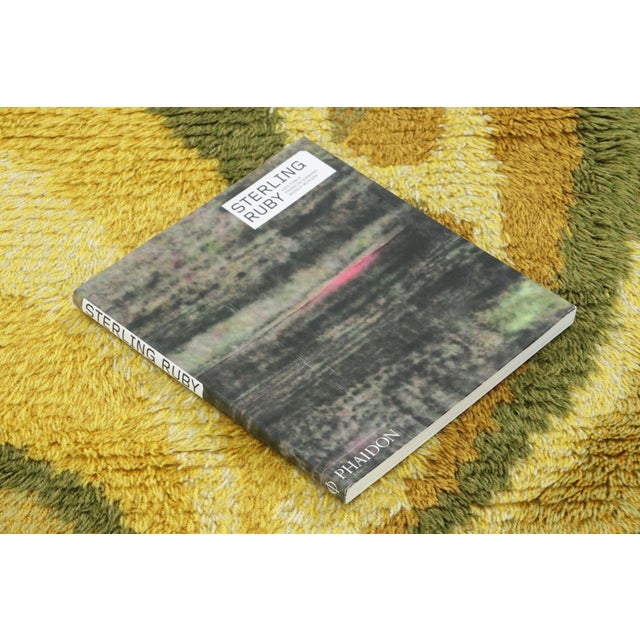 Vintage Swedish Rya Rug With Green-Yellow Botanical Paisley Design - Rug & Kilim For Sale - Image 9 of 9