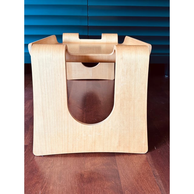 Vintage Magis Bentwood Low Table - Made in Italy For Sale - Image 9 of 16