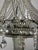 Metal Early 20th Century Empire-Style Crystal Beaded Chandelier For Sale - Image 7 of 13