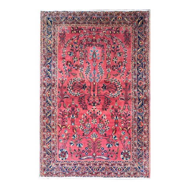 Early 20th Century Sarouk Mohajeran Rug For Sale
