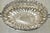 Metal Antique Victorian Silver Plated Grapevine Oval Twin Handle Centerpiece Fruit Bowl For Sale - Image 7 of 10