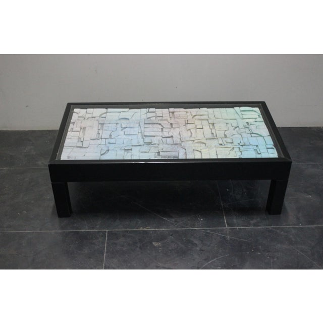 Small Psychedelic Coffee Table, 1970s For Sale - Image 6 of 6