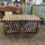 Late 19th Century Black and White Lacquered Wood Florentine Blanket Chest For Sale - Image 4 of 15