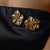This beautiful Retro flower brooch pair is a striking example of 1940’s design, bringing together bold gold work, graceful...