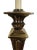 Tall 32” Solid Brass Column Lamps – Vintage Neoclassical Statement Pair For Sale - Image 9 of 10