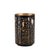 Kenneth Ludwig Chicago Forest Trees Punched Metal Candle Holder (Set of 2) For Sale - Image 4 of 9