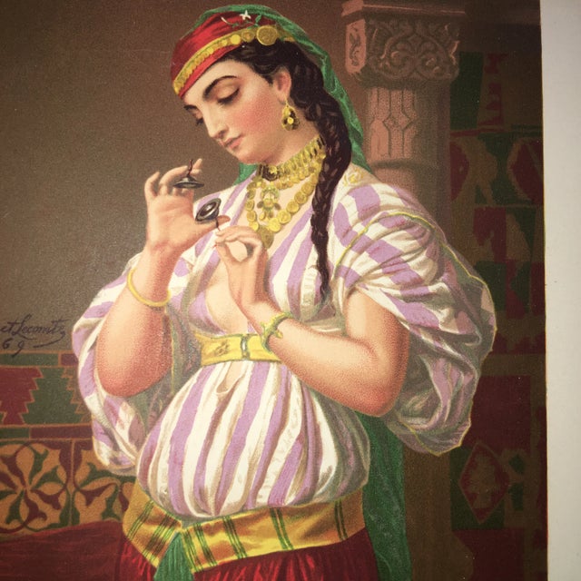 Emile Vernet Lecomte Daughter of Herodias Lithograph For Sale In New York - Image 6 of 12