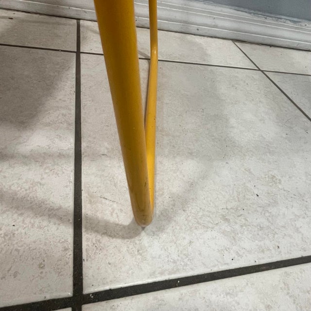 Vintage Ikea Ted Folding Chair, Yellow, by Niels Gammelgaard, 1979-1989 For Sale - Image 13 of 15