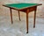 Early 20th Century French Walnut Game Table with Wheels, 1920s For Sale - Image 6 of 11
