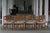 Vintage Razorblade Dining Chairs in Oak and Mohair by Henning Kjærnulf, 1960s, Set of 8 For Sale - Image 15 of 18