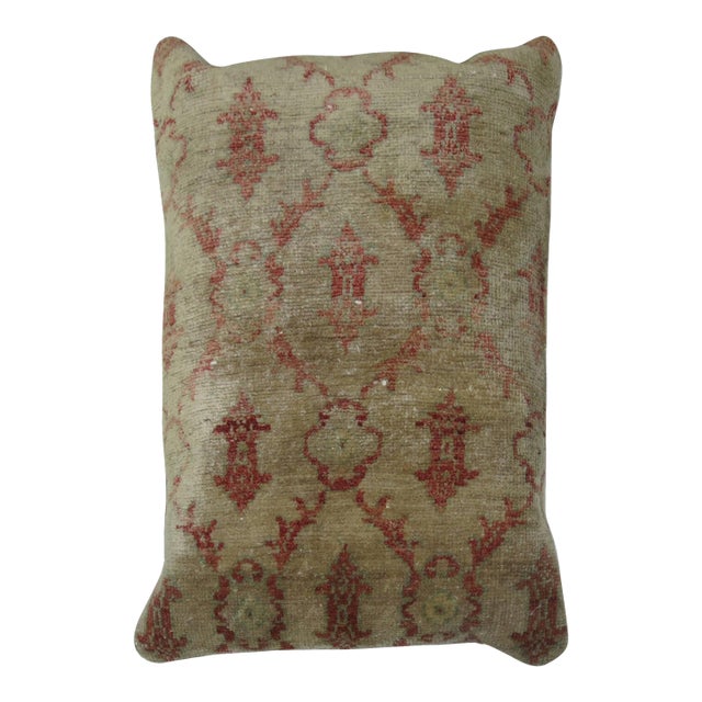Turkish Modernist Rug Pillow For Sale