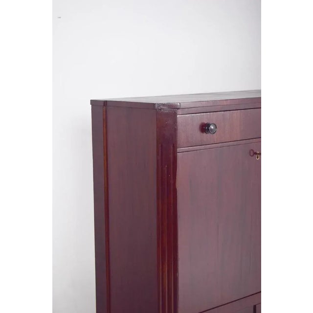 Portuguese Abattant Desk, 1890s For Sale - Image 3 of 15