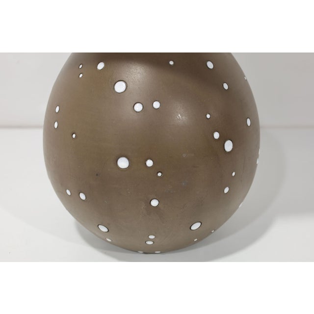 1970s Raymor Italian Ceramic Table Lamp, 1978 For Sale - Image 5 of 9