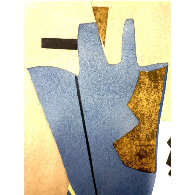 Early 21st Century (after) Alberto Magnelli - Composition - Pochoir 1956 For Sale - Image 5 of 7