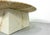 Italian Geometric Travertine Coffee Table, 1970s For Sale - Image 9 of 10