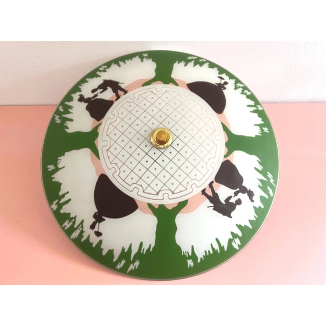 Figurative Flush Light, C1940 For Sale - Image 9 of 18