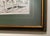 Wood Beautifully Framed French Chromolithograph of Pointer Dog, Signed P. Mahler, Early 20th Century For Sale - Image 7 of 10