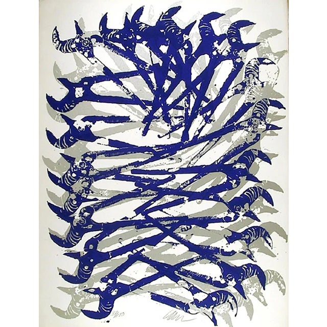 Pop Art Arman, Hydra, Screenprint For Sale - Image 3 of 3