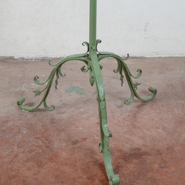 20th Century Painted Metal Coat Rack For Sale - Image 5 of 18