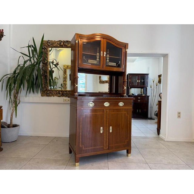 Antique Art Nouveau Buffet, 1920s For Sale - Image 4 of 17
