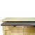 Metal Yellow Wood Buffet with Yellow Glass Shelves, 1850 For Sale - Image 7 of 18