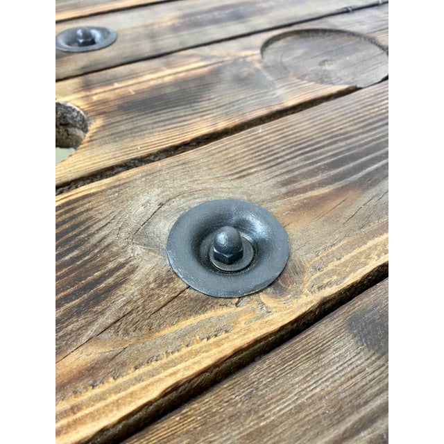 Round Industrial Coffee Table, 1960s For Sale - Image 9 of 14