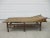 Farmhouse 1930s Hickory Woven Wicker Rattan Chaise Lounge or Daybed For Sale - Image 3 of 12
