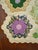 1960s Vintage Handmade Patchwork Quilt For Sale - Image 5 of 10