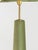 Pair of Moss Green Velvet Floor Lamps, French Late 20th C. For Sale - Image 4 of 11