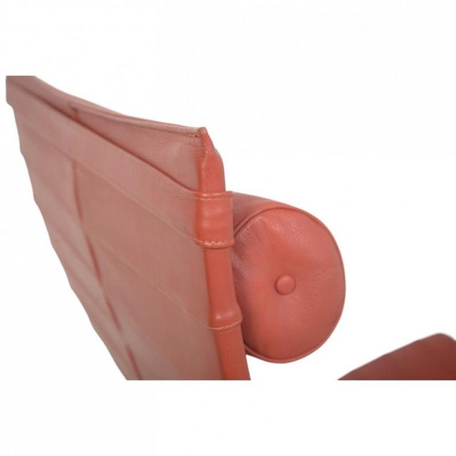 Animal Skin PK20 Chair in Red Leather by Poul Kjærholm, 1987 For Sale - Image 7 of 16