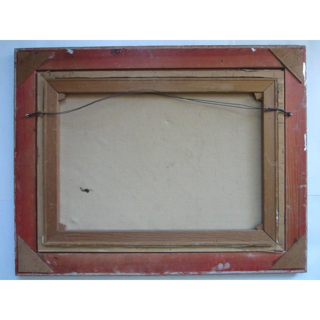 Masquerade Ball Impressionist Oil on Canvas Signed Bonini, Framed For Sale - Image 4 of 14