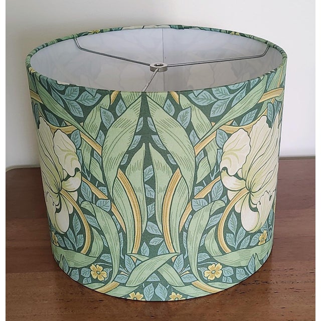 William Morris Handmade William Morris Pimpernel Lampshade For Sale - Image 4 of 5