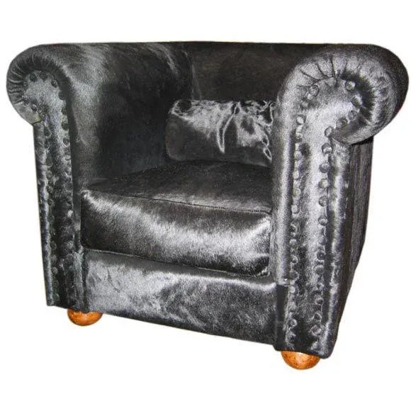 Late 20th Century Italian Pony Armchair For Sale - Image 5 of 5