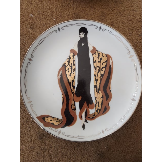 1980s Erte Plates Collection of 12 For Sale In New York - Image 6 of 9