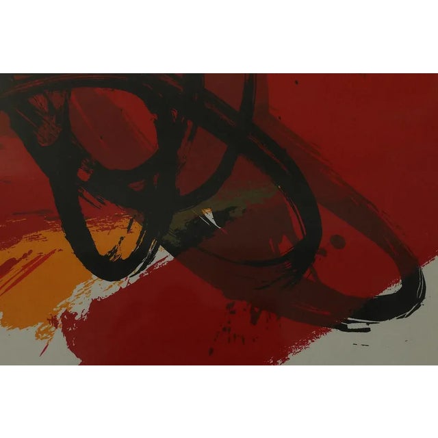 Gérard Gosselin, Tribute to Lorca, Color Lithograph, 1986, Framed For Sale - Image 3 of 8