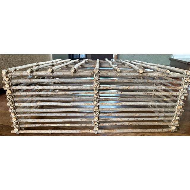 20th Century American Adirondack-Style Shelving Unit For Sale - Image 14 of 15