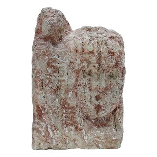 Sirio Pellegrini, Head Sculpture, 1960s, Marble For Sale
