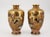 19th Century Pair of Japanese Satsuma Vases For Sale - Image 4 of 12