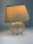 Fine Art Lamps Fine Art Lamps Pressed Glass Globe Table Lamp, Circa 1982 For Sale - Image 4 of 12