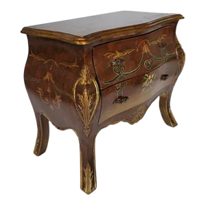 1970's French Louis XV Petite Bombe Jewelry or Accent Box